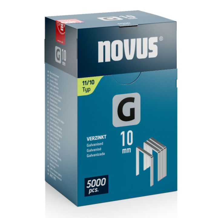 Sinkilä G11/10 mm Novus Galvanoitu 5000 kpl