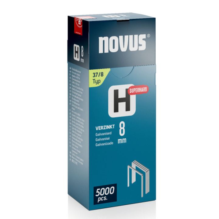 Sinkilä Novus H37/8 mm Superhard Galvanoitu 5000 kpl