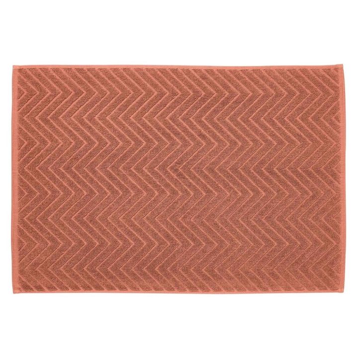 Kylpyhuonematto Diaqua Chevron 50 x 70 cm, useita värivaihtoehtoja Terra