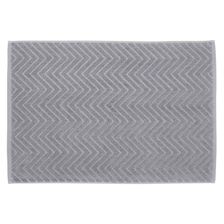 Kylpyhuonematto Diaqua Chevron 50 x 70 cm, useita värivaihtoehtoja Harmaa