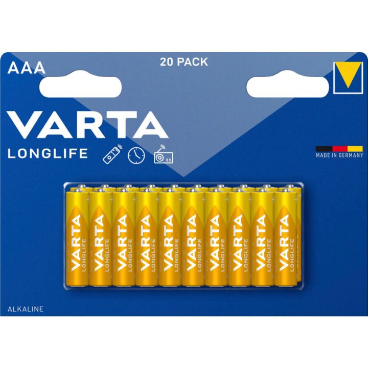 Paristo Varta Longlife AAA 20 Kpl