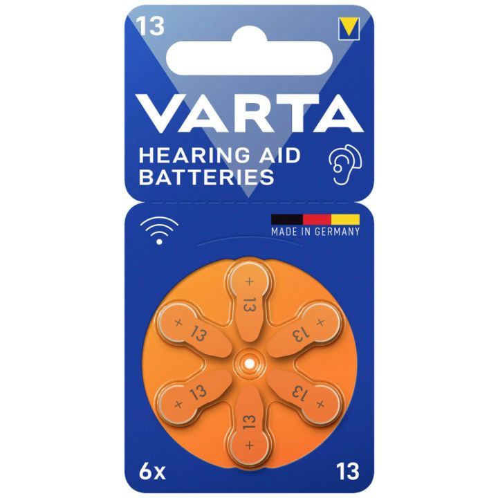 Kuulokojeparisto Varta 13 6 kpl