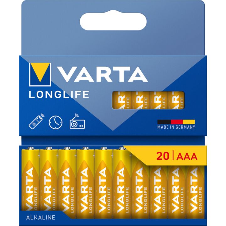 Paristo Varta Longlife AAA 20 kpl