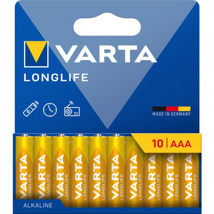 Paristo Varta Longlife AAA 10 kpl