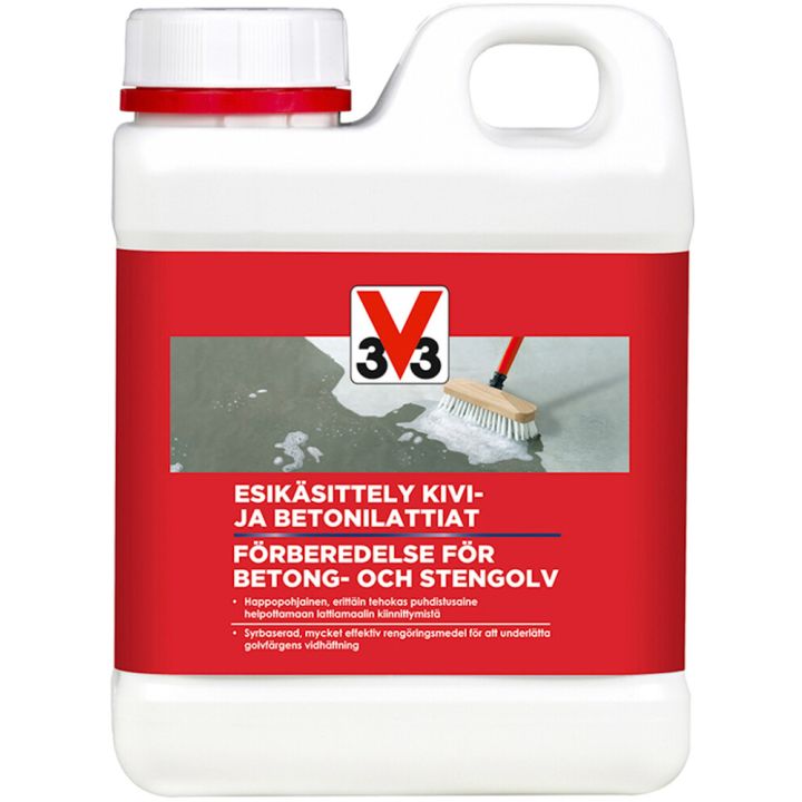 Esikäsittely V33 Kivi- ja Betonilattiat