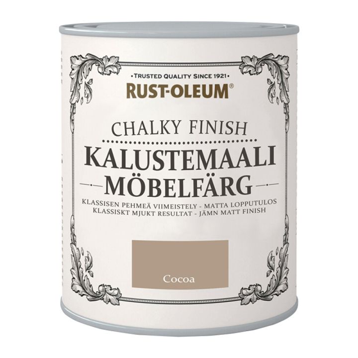 Kalustemaali Rust-Oleum Chalky Finish Cocoa 750 ml