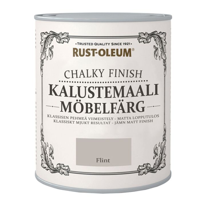 Kalustemaali Rust-Oleum Chalky Finish Flint 750 ml