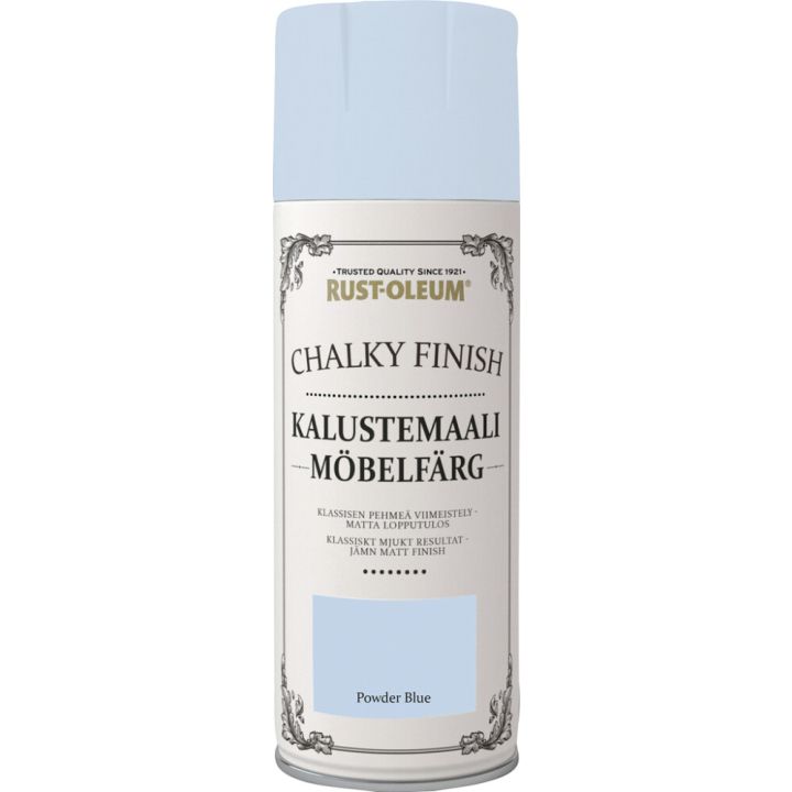 Kalustemaalispray Chalky Finish Powder Blue