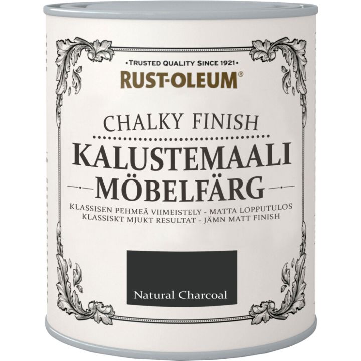 Kalustemaali Rust-Oleum Chalky Finish Natural Charcoal