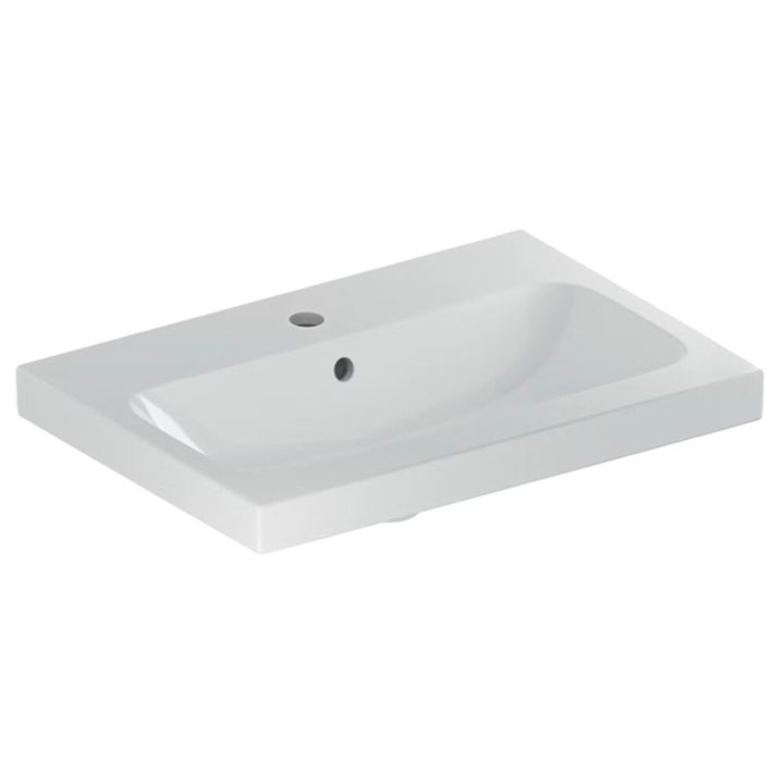 Pesuallas Geberit Icon Light valkoinen 60 x 42 cm