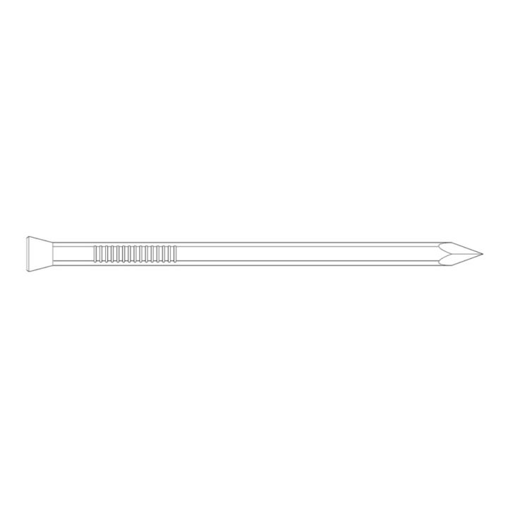 Dyckert-naula Simpson Strong-Tie BRDC rihlattu valkoinen 2 x 50 mm 100 kpl