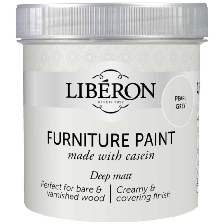 Kalustemaali Liberon Casein Pearl Grey Matt