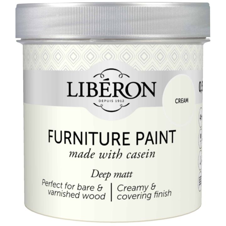Kalustemaali Liberon Casein Cream Matt