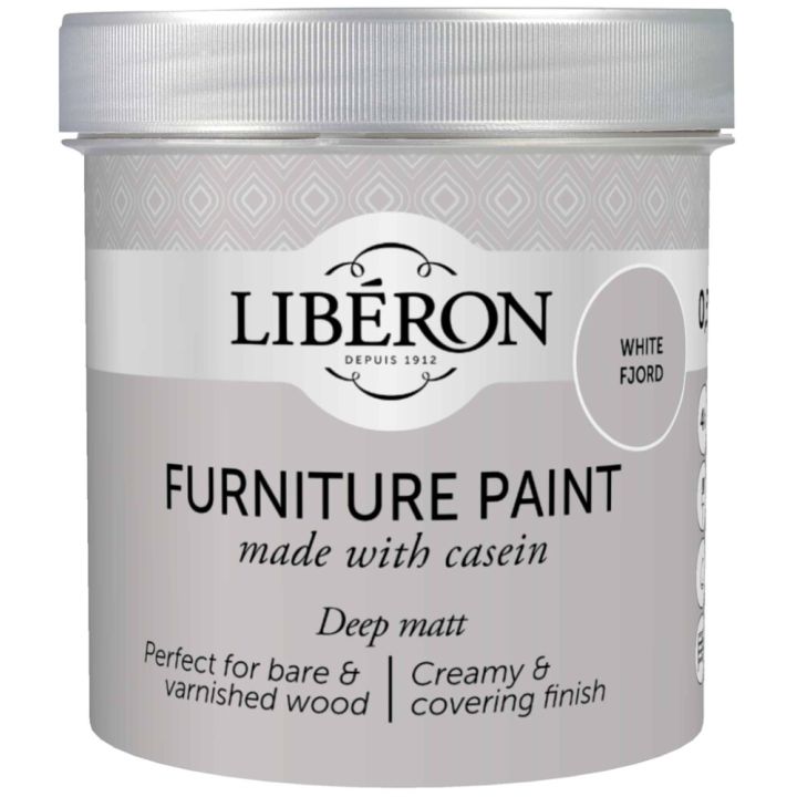 Kalustemaali Liberon Casein White Fjord Matt