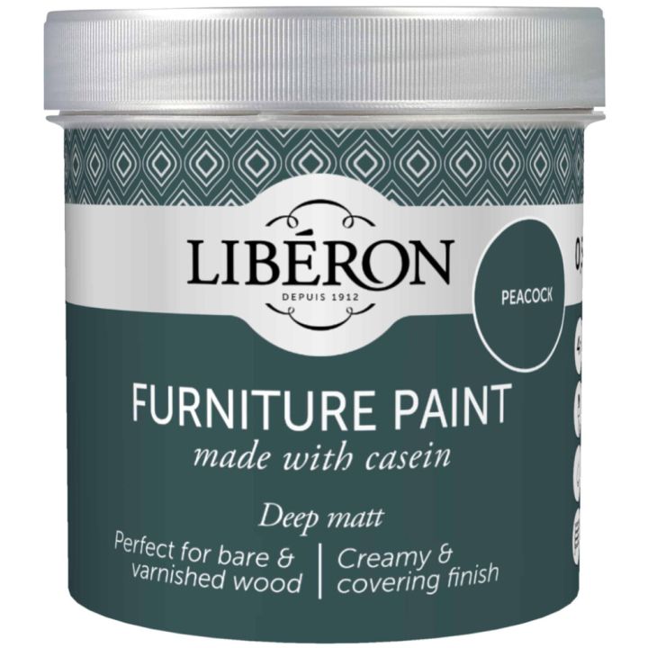 Kalustemaali Liberon Casein Peacock Matt