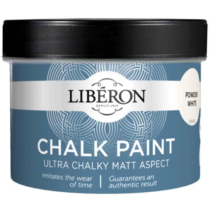 Kalkkiefektimaali Liberon 250 ml Powder White