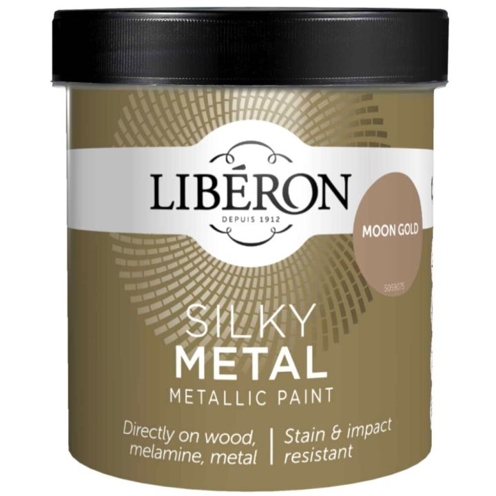 Metalliefektimaali Liberon Silky Moon Gold Gloss 500 ml
