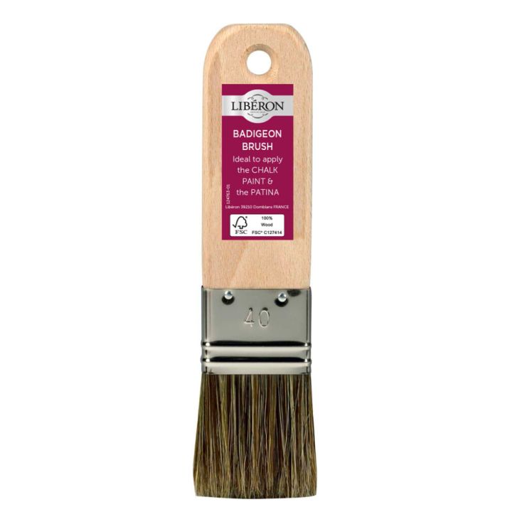 Kalustemaali- ja vahasivellin Liberon Badigeon 40 mm