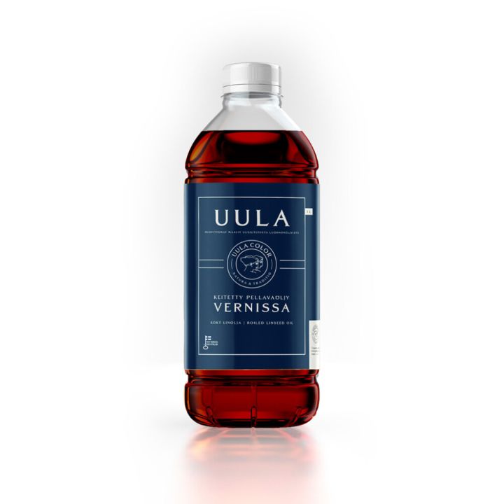 Keitetty Pellavaöljy Vernissa Uula 1 l