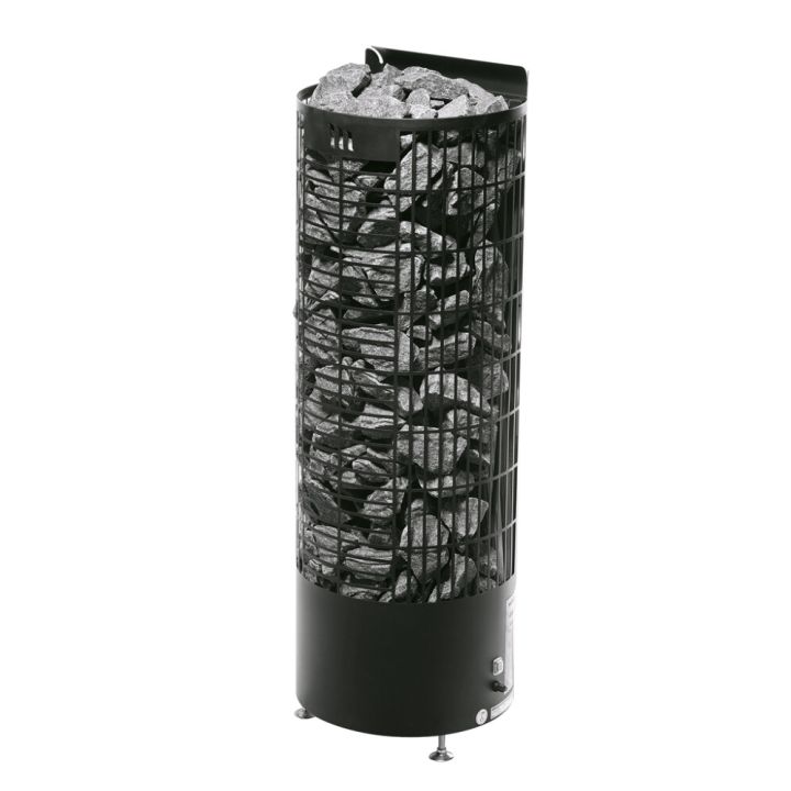 Sähkökiuas Mondex Kalla E2 Musta runko, 6.6 kW