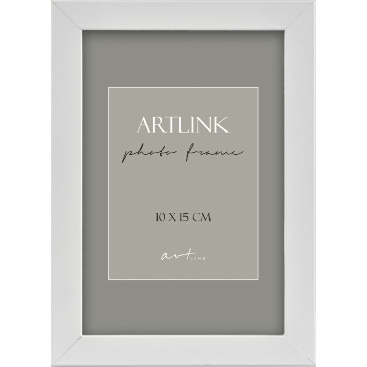 Valokuvakehys Art Link Leila valkoinen 10 x 15 cm
