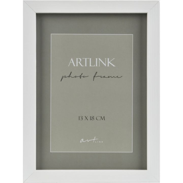 Valokuvakehys Art Link Leila valkoinen 13 x 18 cm
