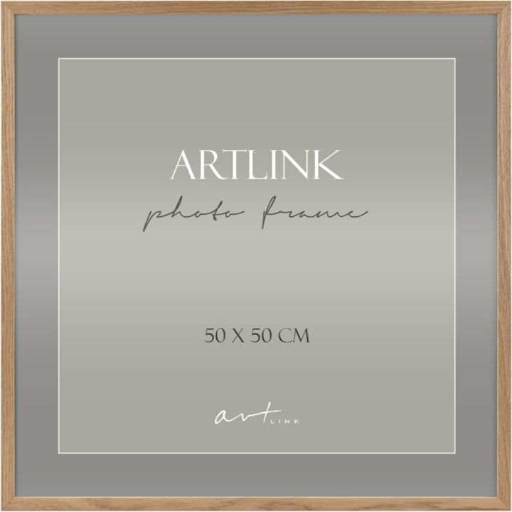 Kehys Art Link Leila tammi 50 x 50 cm