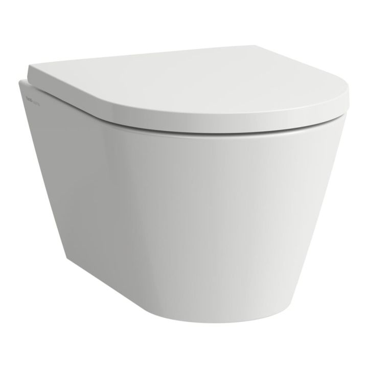 Seinä-WC Laufen Kartell Mattavalkoinen, ilman istuinkantta