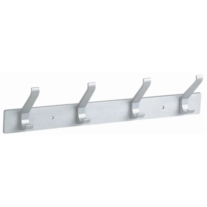 Seinänaulakko Walteco Alumiini 4 koukkua