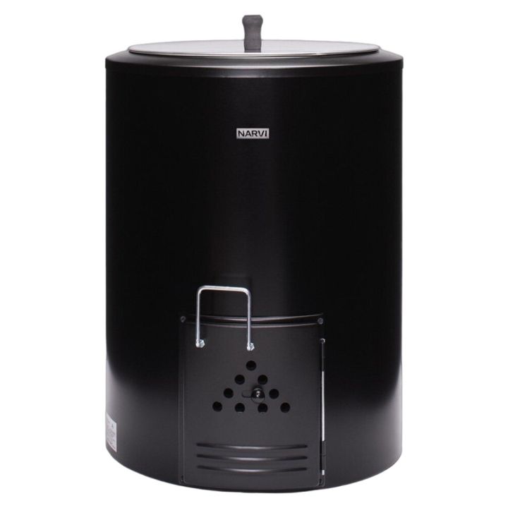 Muuripata Narvi musta 80 l Ø 59 x 81 cm