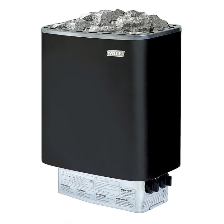 Sähkökiuas Narvi NM 450 4,5 kW Musta