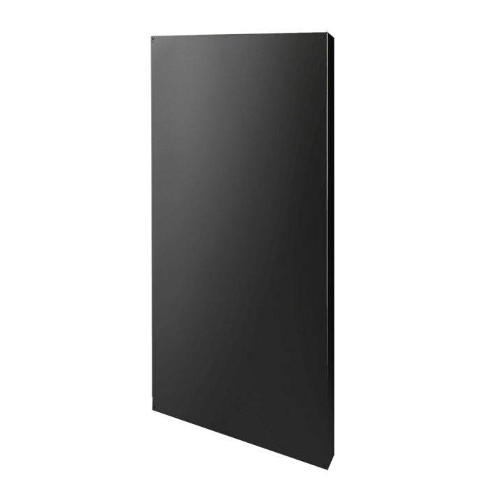 Narvi yksinkertainen suojaseinä Musta 65 cm