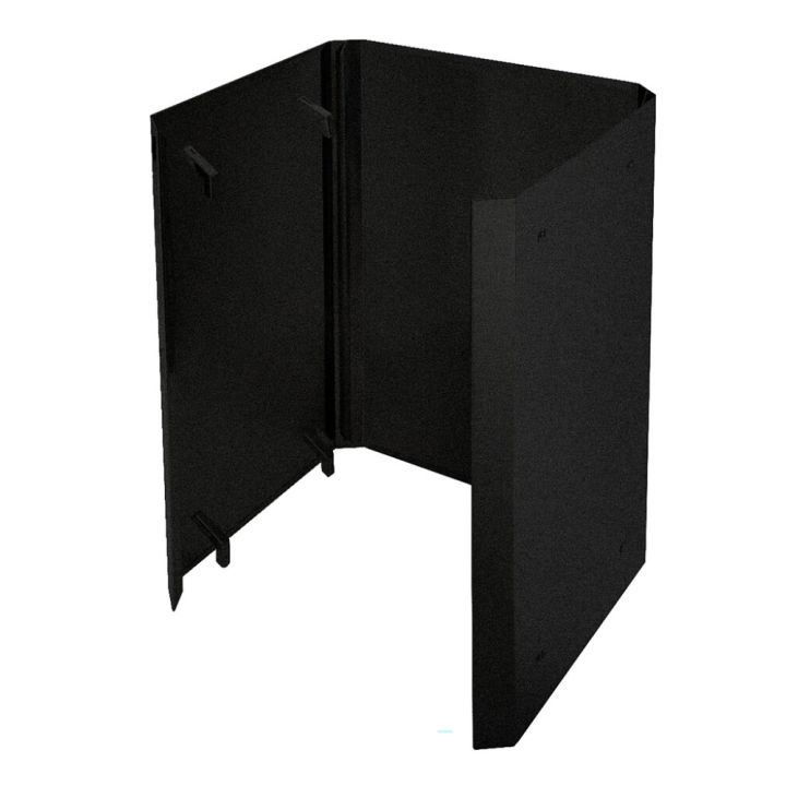 Suojaseinäsarja Narvi Kuru 14 / Kuru 20 Musta 55,5 x 70 cm