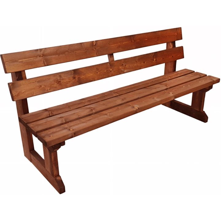 Penkki Jämäkkä 82 x 170 x 51 cm ruskea