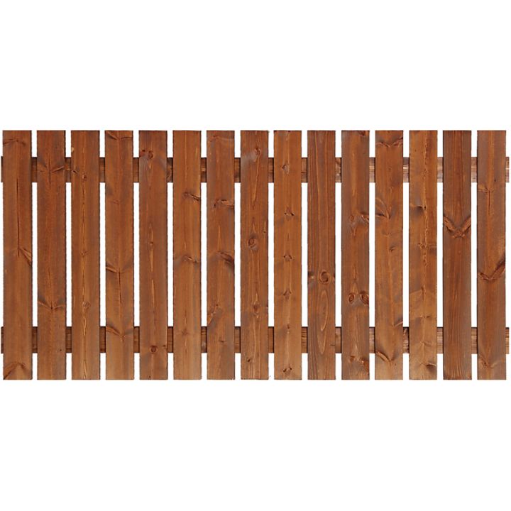 Aitaelementti näkösuoja 183 x 80 x 3 cm ruskea