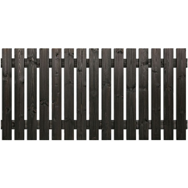 Aitaelementti näkösuoja 183 x 80 x 3 cm grafiitinharmaa