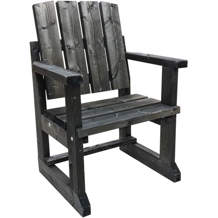 Tuoli Jämäkkä 61 x 71 x 113 cm grafiitinharmaa