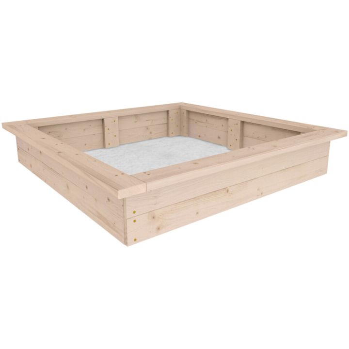 Hiekkalaatikko 120 x 120 x 22 cm
