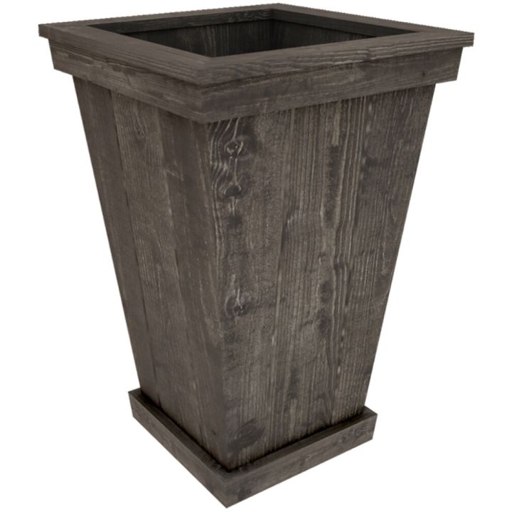 Kartioruukku 40 x 60 cm grafiitinharmaa