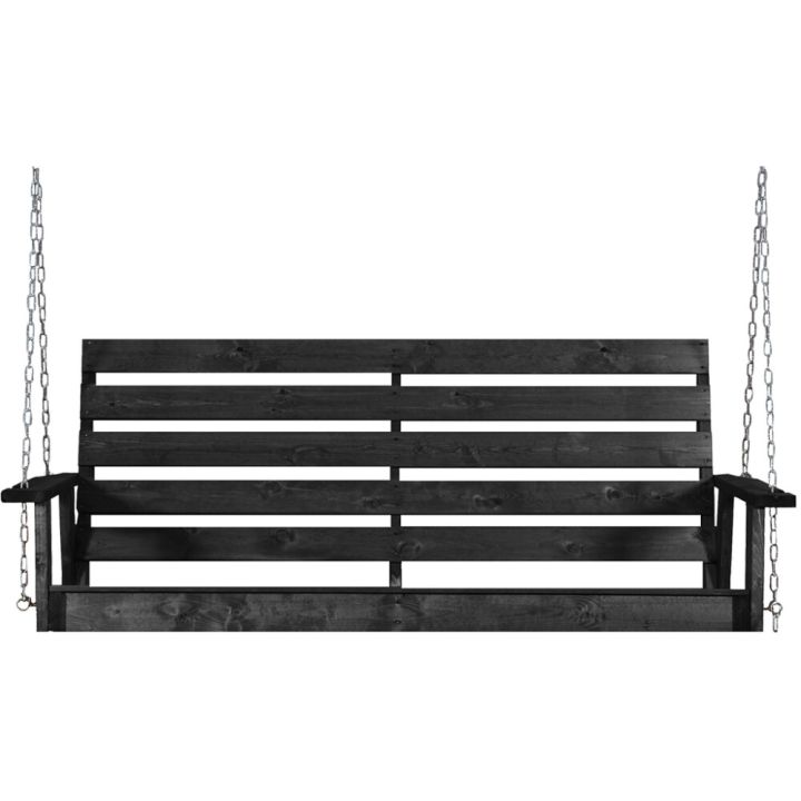 Keinu 180 x 82 x 73 cm ripustettava grafiitinharmaa