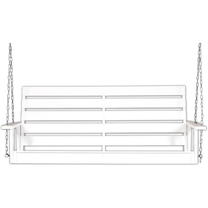 Keinu 180 x 82 x 73 cm ripustettava valkoinen