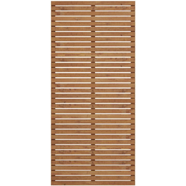 Näkösuojaritilä 179 x 80 x 3 cm ruskea