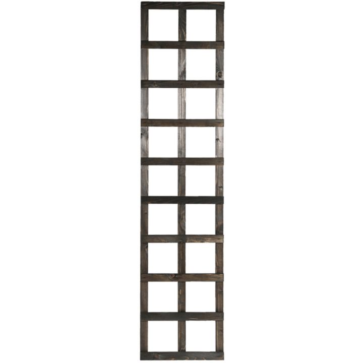 Köynnösritilä 40 x 180 x 3 cm tummanharmaa