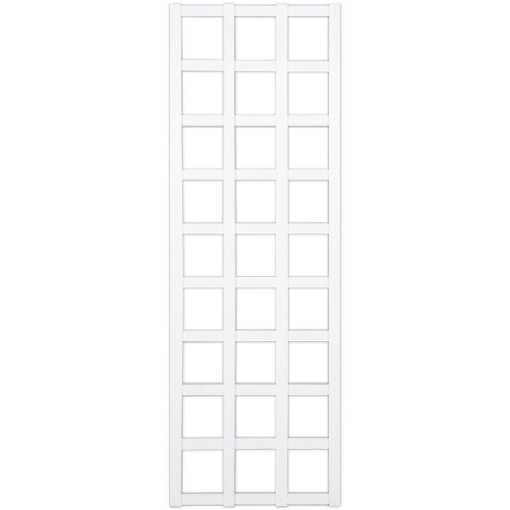 Köynnösritilä 60 x 180 x 3 cm valkoinen