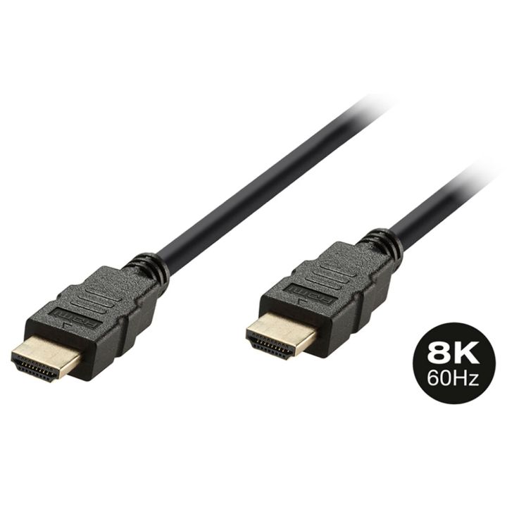 HDMI-kaapeli Vivanco Ultra High Speed 8K musta 1,5 m