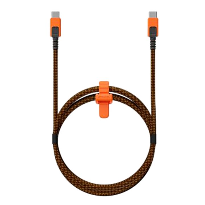 Kaapeli Xtorm Xtreme USB-C/C PD oranssi/musta 240 W 1,5 m