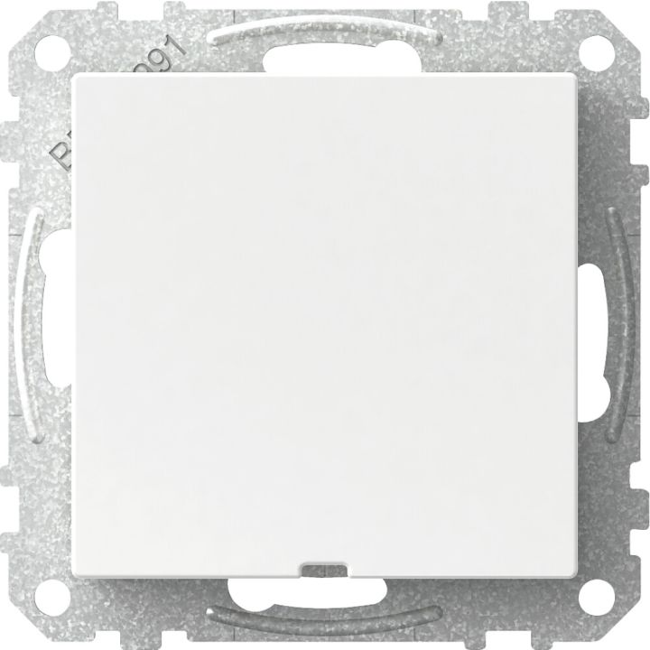 Umpikeskiölevy Exxact Schneider Electric Valkoinen