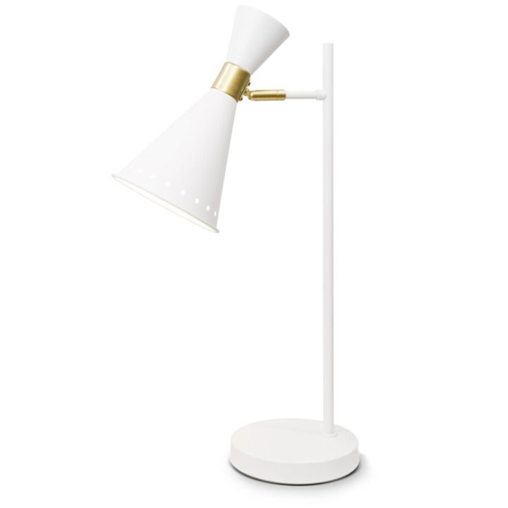 Pöytävalaisin Sessak Ayla Valkoinen