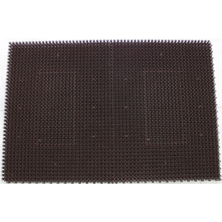 Ruohomatto Atplast Basic 86 x 114 cm Tummanruskea