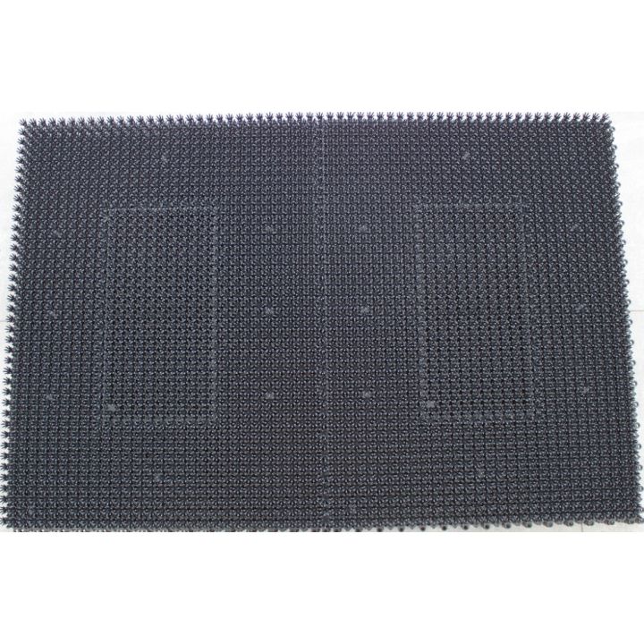 Ruohomatto Atplast Basic 86 x 114 cm Tummanharmaa